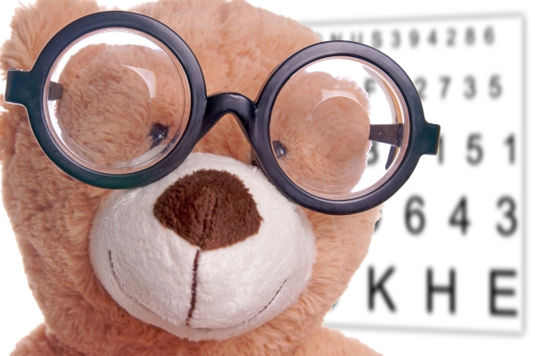 orso con occhiali